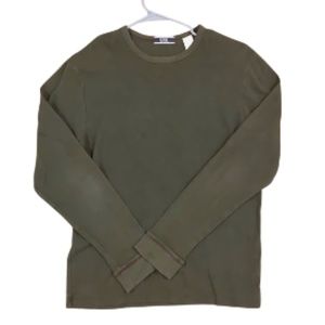 Gap long sleeve green tee